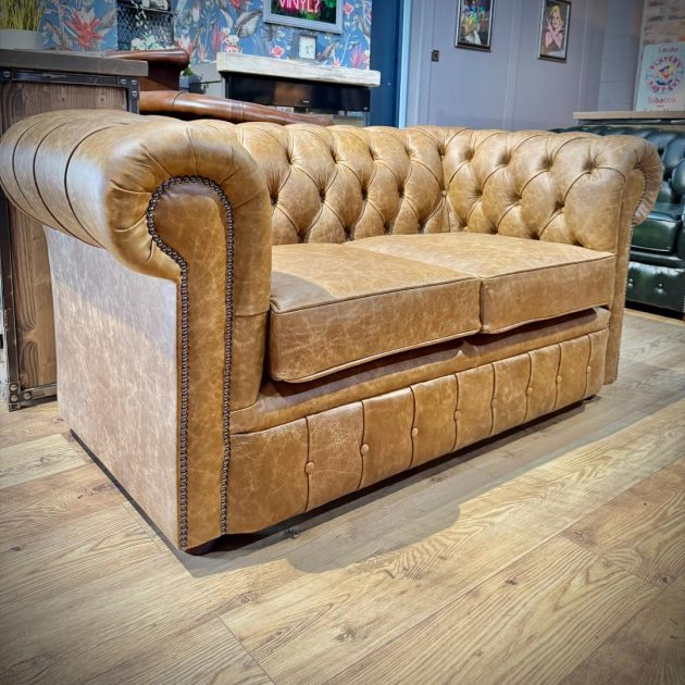 tan chesterfield sofa