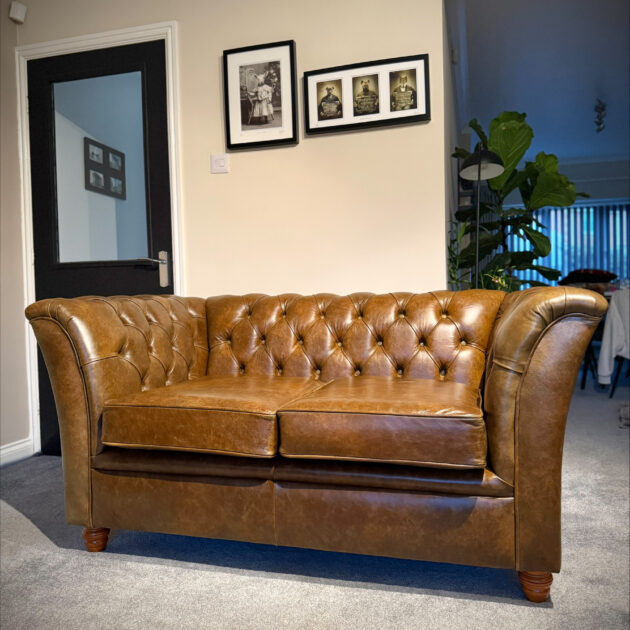 leather sofa